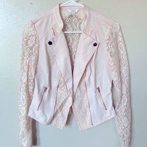 Candie’s Biker-style Lace Women’s Jacket (S)